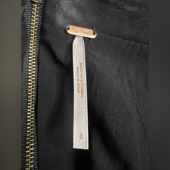 Modern Femme Faux Leather Mini Skirt in Black - Picture 8 of 8